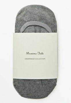 Massimo Dutti 3 Pack - Trainer Socks - Dark Grey -Massimo Dutti Shop 253b72518d1c412e836b79a212c254db