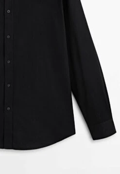 Massimo Dutti Soft Wash - Shirt - Black -Massimo Dutti Shop 25891998affc4c849ae020f99b4a6b6e