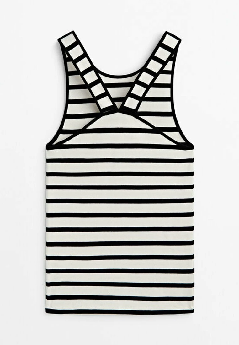 Massimo Dutti Striped Tank - Top 4 Massimo Dutti Striped Tank - Top - Image 2