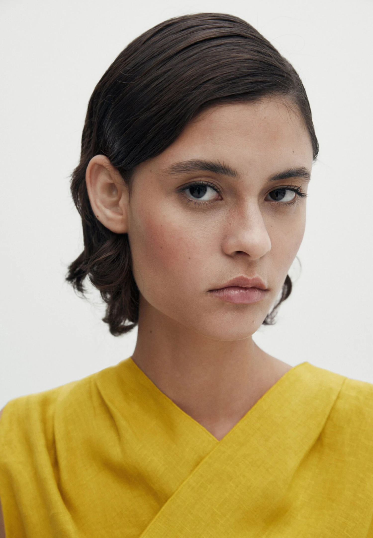 Massimo Dutti Crossover - Blouse - Mustard Yellow 5 Massimo Dutti Crossover - Blouse - Mustard Yellow - Image 3