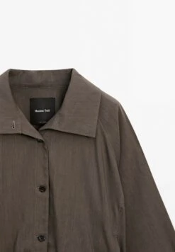 Massimo Dutti BOMBER NECK WITH RAGLAN SLEEVES - Bomber Jacket - Mottled Dark Brown 17 Massimo Dutti BOMBER NECK WITH RAGLAN SLEEVES - Bomber Jacket - Mottled Dark Brown -Massimo Dutti Shop 25d53c65239e4223a29428adf316635f