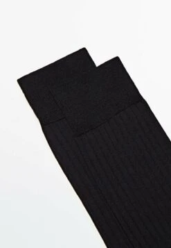 Massimo Dutti Scottish Yarn- Socks - Dark Blue -Massimo Dutti Shop 25fa10d93af2465793aeee9fa0cbe593
