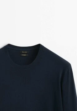 Massimo Dutti Crew Neck - Jumper - Blue 18 Massimo Dutti Crew Neck - Jumper - Blue -Massimo Dutti Shop 2640b4eec1e240299d6ec27fdd86189c