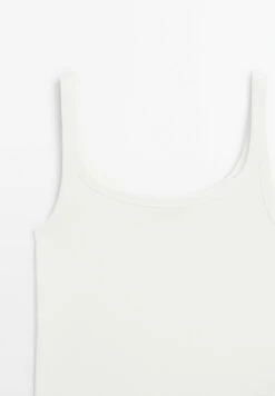 Massimo Dutti STRETCH STRAPPY - Basic T-shirt - White 21 Massimo Dutti STRETCH STRAPPY - Basic T-shirt - White -Massimo Dutti Shop 266a5dd42f50470ead53e67b8088df0b