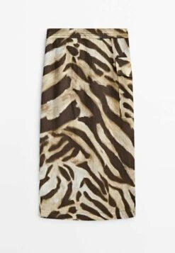Massimo Dutti Midi With Animal Print - Wrap Skirt - Brown 17 Massimo Dutti Midi With Animal Print - Wrap Skirt - Brown -Massimo Dutti Shop 26ce7ad6c0f34942a1c4cce00aee1bb4