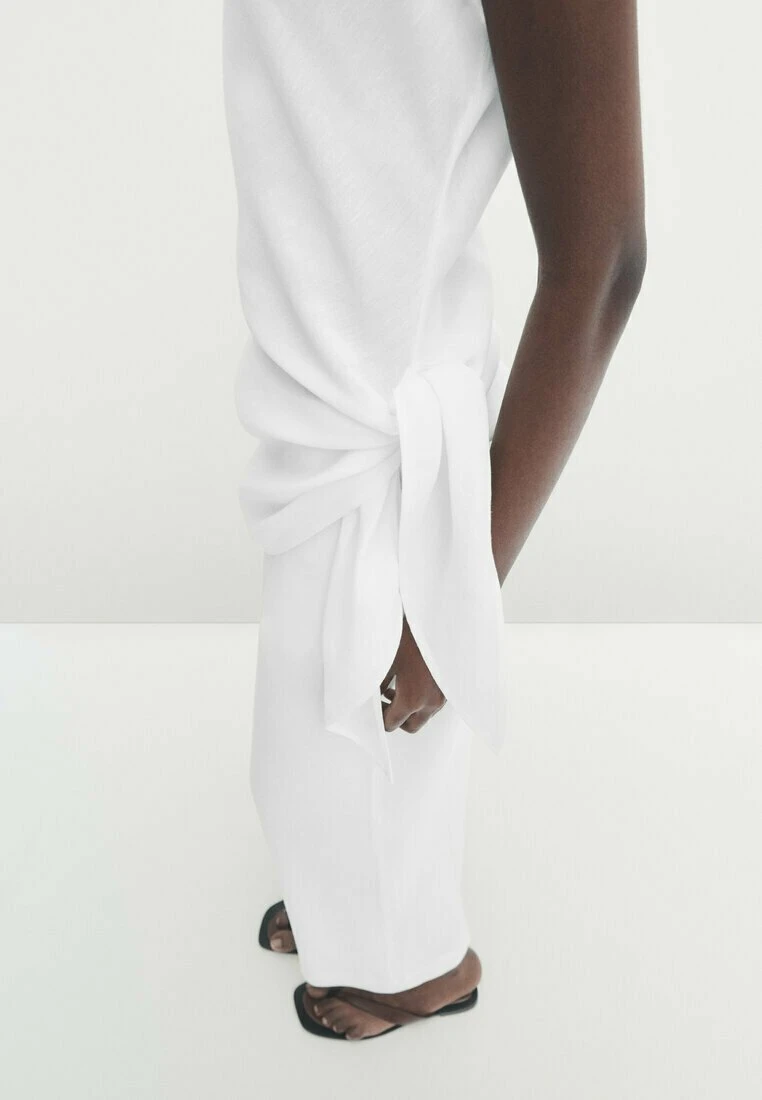 Massimo Dutti With Chest Detail Limited Edition - Blouse - White 6 Massimo Dutti With Chest Detail Limited Edition - Blouse - White - Image 4