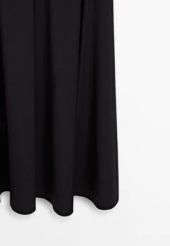 Massimo Dutti LONG HALTER NECK WITH FLOUNCE - Cocktail Dress / Party Dress - Black -Massimo Dutti Shop 27af8d9250914c08bac4d96cfb69abdd