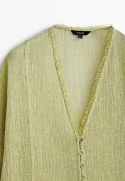 Massimo Dutti Waffle - Button-Down Blouse - Stone 19 Massimo Dutti Waffle - Button-Down Blouse - Stone -Massimo Dutti Shop 27b00604f99f409c916251c9822fdc04