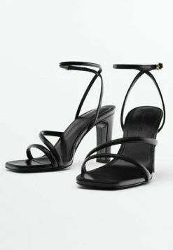 Massimo Dutti With Ankle Strap - Sandals - Black -Massimo Dutti Shop 28473bba4f234061b24a52af51c63c1c