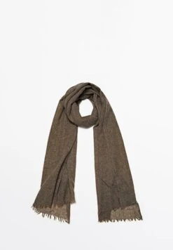 Massimo Dutti Scarf - Mottled Brown -Massimo Dutti Shop 2862c11bc1914e8ba0f400970665902e