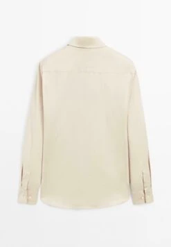 Massimo Dutti STRETCH COMFORT LONG SLEEVE - Shirt - BEIGE -Massimo Dutti Shop 2869d6acbf30467483574382534a1253