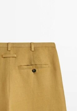 Massimo Dutti With Turn-Up Hems - Trousers - Camel -Massimo Dutti Shop 28cab867d14f43efa90b6ee280fe4658