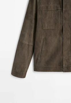 Massimo Dutti Trucker- Leather Jacket - Brown 19 Massimo Dutti Trucker- Leather Jacket - Brown -Massimo Dutti Shop 28d9879889a446099f129b4a217262da