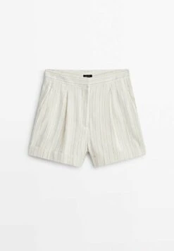 Massimo Dutti Striped Bermuda With Darts And Turn-Up Hems - Shorts - Sand 21 Massimo Dutti Striped Bermuda With Darts And Turn-Up Hems - Shorts - Sand -Massimo Dutti Shop 28de1f9e4d2b4ac69a7163961222509c