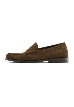 Massimo Dutti PENNY - Slip-ons - Brown