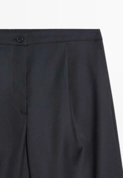 Massimo Dutti DART WITH ELASTIC WAISTBAND - Trousers - Dark Blue -Massimo Dutti Shop 29215311e2564f268412f7c2c3d7fc92