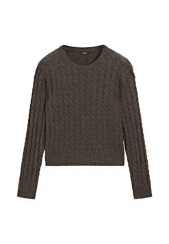 Massimo Dutti CABLE WITH CREW NECK - Jumper - Mottled Brown 17 Massimo Dutti CABLE WITH CREW NECK - Jumper - Mottled Brown -Massimo Dutti Shop 292d715e0b644838b72d42a1fe686a4a