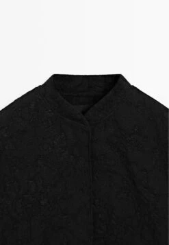 Massimo Dutti OVERSIZE BOMBER - Bomber Jacket - Black -Massimo Dutti Shop 296a5595e09545bab5a42753f9118477