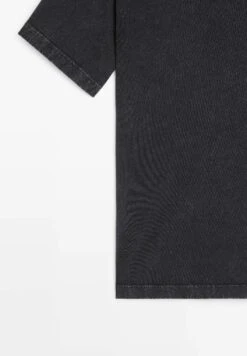 Massimo Dutti Basic T-shirt - Mottled Light Grey 21 Massimo Dutti Basic T-shirt - Mottled Light Grey -Massimo Dutti Shop 29fde35103d54adbbf43eca14120c6cd