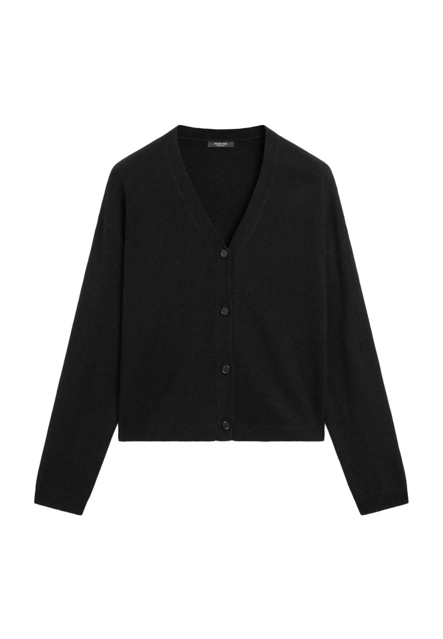 Massimo Dutti V-NECK BUTTONED KNIT - Cardigan - Brown 13 Massimo Dutti V-NECK BUTTONED KNIT - Cardigan - Brown - Image 11