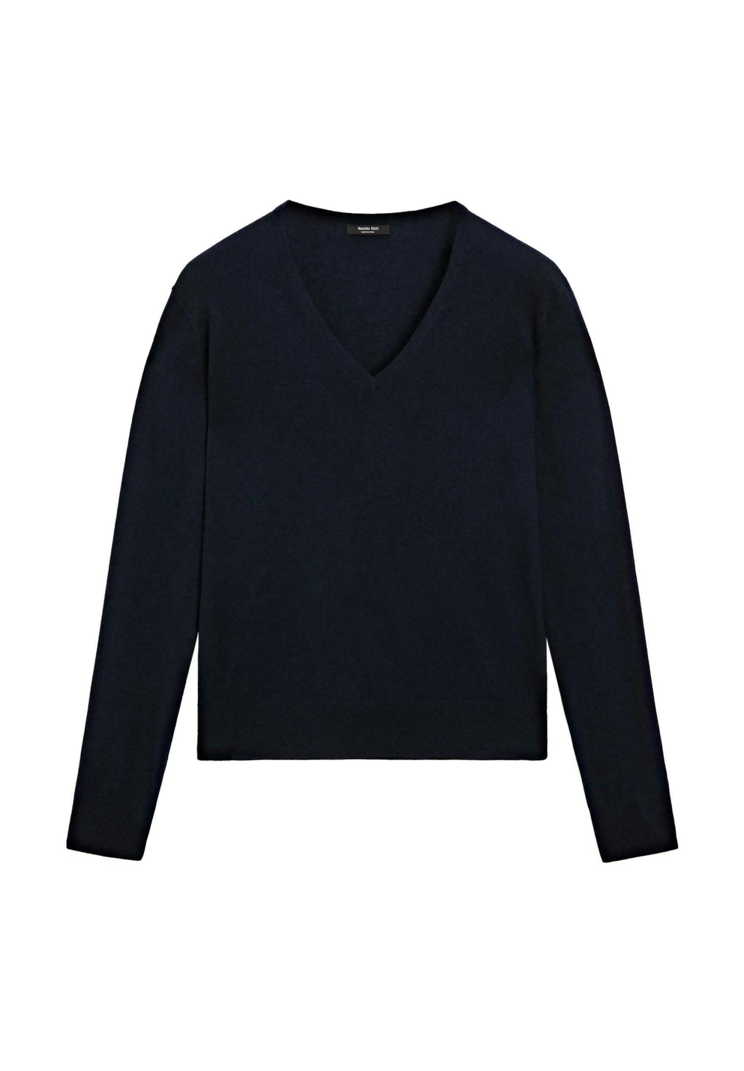 Massimo Dutti LONG SLEEVES WITH V-NECK - Jumper - Green 15 Massimo Dutti LONG SLEEVES WITH V-NECK - Jumper - Green - Image 13