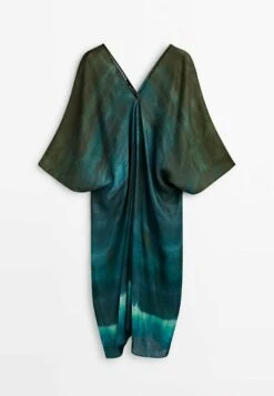 Massimo Dutti Ombré Printed - Day Dress - Evergreen -Massimo Dutti Shop 2a713e1d65134671afce251c1ccf59c7