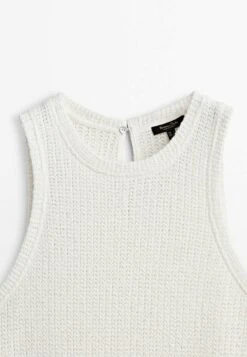 Massimo Dutti Sleeveless Textured Midi - Jumper Dress -Massimo Dutti Shop 2aa0b628ac4b4bad8f52c711d7d5da27