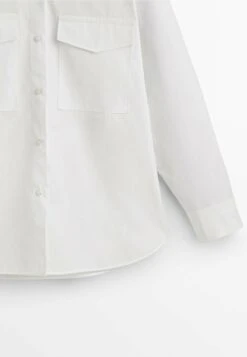 Massimo Dutti With Pockets - Button-Down Blouse - White 17 Massimo Dutti With Pockets - Button-Down Blouse - White -Massimo Dutti Shop 2aebf29f20274a13baecd6b742f6af4b