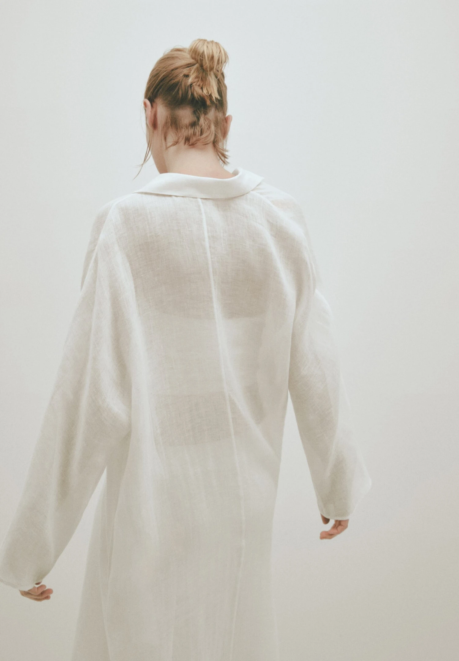 Massimo Dutti Oversize - Button-Down Blouse 4 Massimo Dutti Oversize - Button-Down Blouse - Image 2