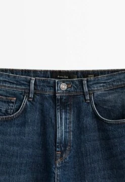 Massimo Dutti Stonewash - Jeans Tapered Fit - Blue -Massimo Dutti Shop 2b4ddefcfae54f62be840850261d0e10