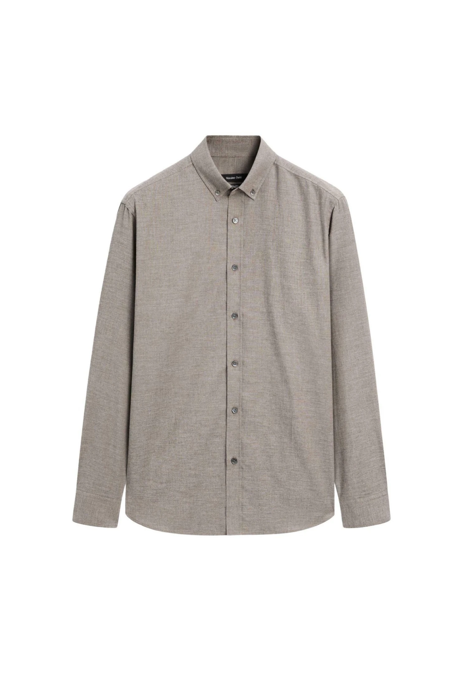 Massimo Dutti SOFT REGULAR FIT MELANGE - Shirt - Dark Blue 14 Massimo Dutti SOFT REGULAR FIT MELANGE - Shirt - Dark Blue - Image 12