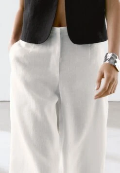 Massimo Dutti SUIT - Trousers - White -Massimo Dutti Shop 2be3191589dd431fb837986c6161828e