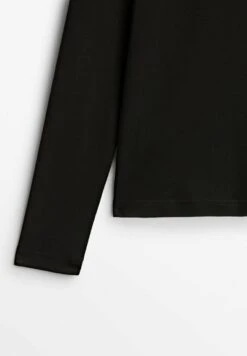 Massimo Dutti Long Sleeved Top - Black -Massimo Dutti Shop 2c28e479cd8d493aa13fe32086cba288