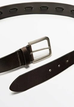 Massimo Dutti WITH DETAILS - Belt - Dark Brown -Massimo Dutti Shop 2c475c68502e4b7e8d68f3a0dc20ed61