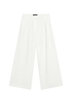Massimo Dutti DARTED PALAZZO - Trousers - White 13 Massimo Dutti DARTED PALAZZO - Trousers - White -Massimo Dutti Shop 2c49e0199f9848c99c91216a3b7cd623