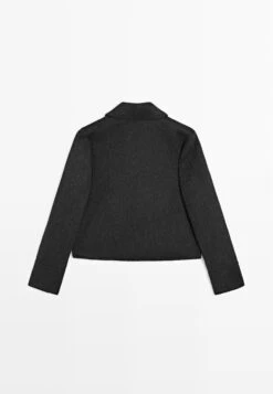 Massimo Dutti SHORT - Summer Jacket - Grey -Massimo Dutti Shop 2c5e2c28684a41649082a3e03f230a78