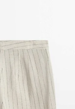 Massimo Dutti Pinstriped Style - Trousers - Beige 18 Massimo Dutti Pinstriped Style - Trousers - Beige -Massimo Dutti Shop 2c9929226a024900b7338acb5ffc3b19