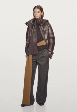 Massimo Dutti WATER-REPELLENT PUFFER WITH HOOD - Down Jacket - Dark Brown -Massimo Dutti Shop 2cd25122c4a24f52a6b86cc4ad191ab3