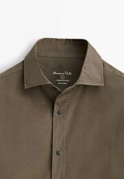 Massimo Dutti Slim Fit - Shirt - Mottled Brown 14 Massimo Dutti Slim Fit - Shirt - Mottled Brown -Massimo Dutti Shop 2d260c8f589f4be283b6694b60332404