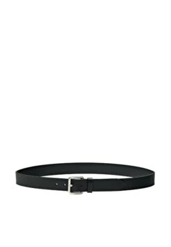 Massimo Dutti WITH BUCKLE - Belt - Black