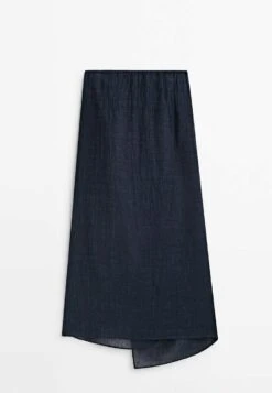 Massimo Dutti Waffle Midi - Wrap Skirt - Blue 17 Massimo Dutti Waffle Midi - Wrap Skirt - Blue -Massimo Dutti Shop 2d98c7b3dcbc4b18ae4ab447a4a29764