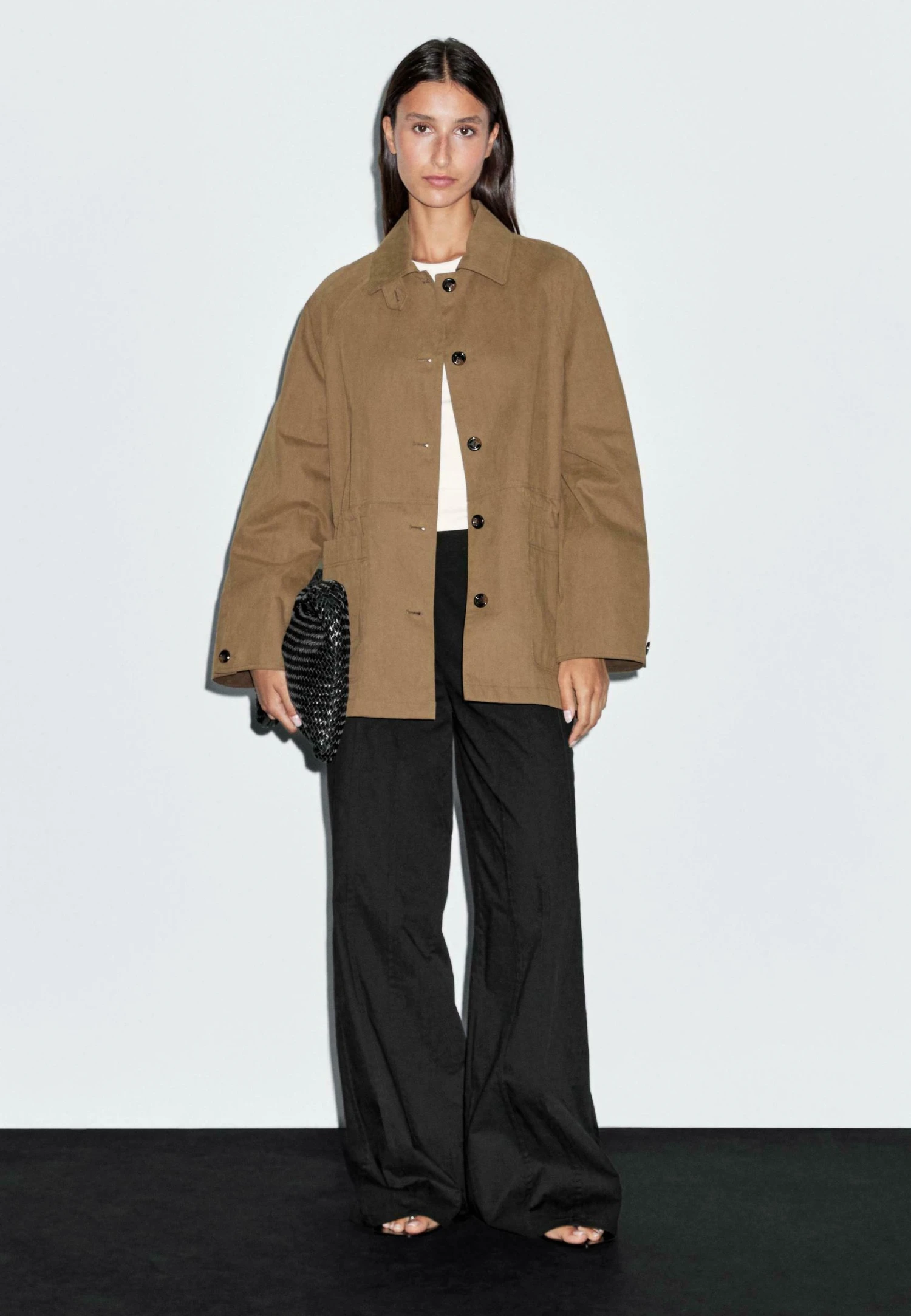 Massimo Dutti FITTED-WAIST - Trenchcoat - Brown 4 Massimo Dutti FITTED-WAIST - Trenchcoat - Brown - Image 2