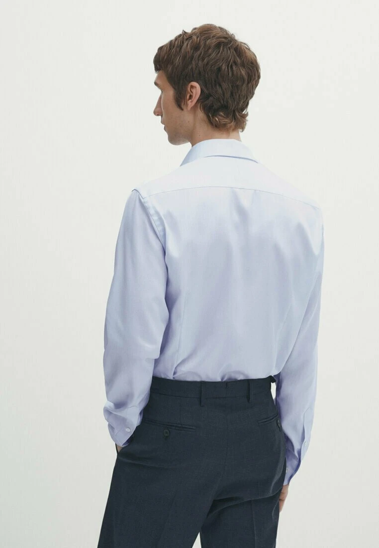 Massimo Dutti Easy Iron - Formal Shirt - Light Blue 5 Massimo Dutti Easy Iron - Formal Shirt - Light Blue - Image 3