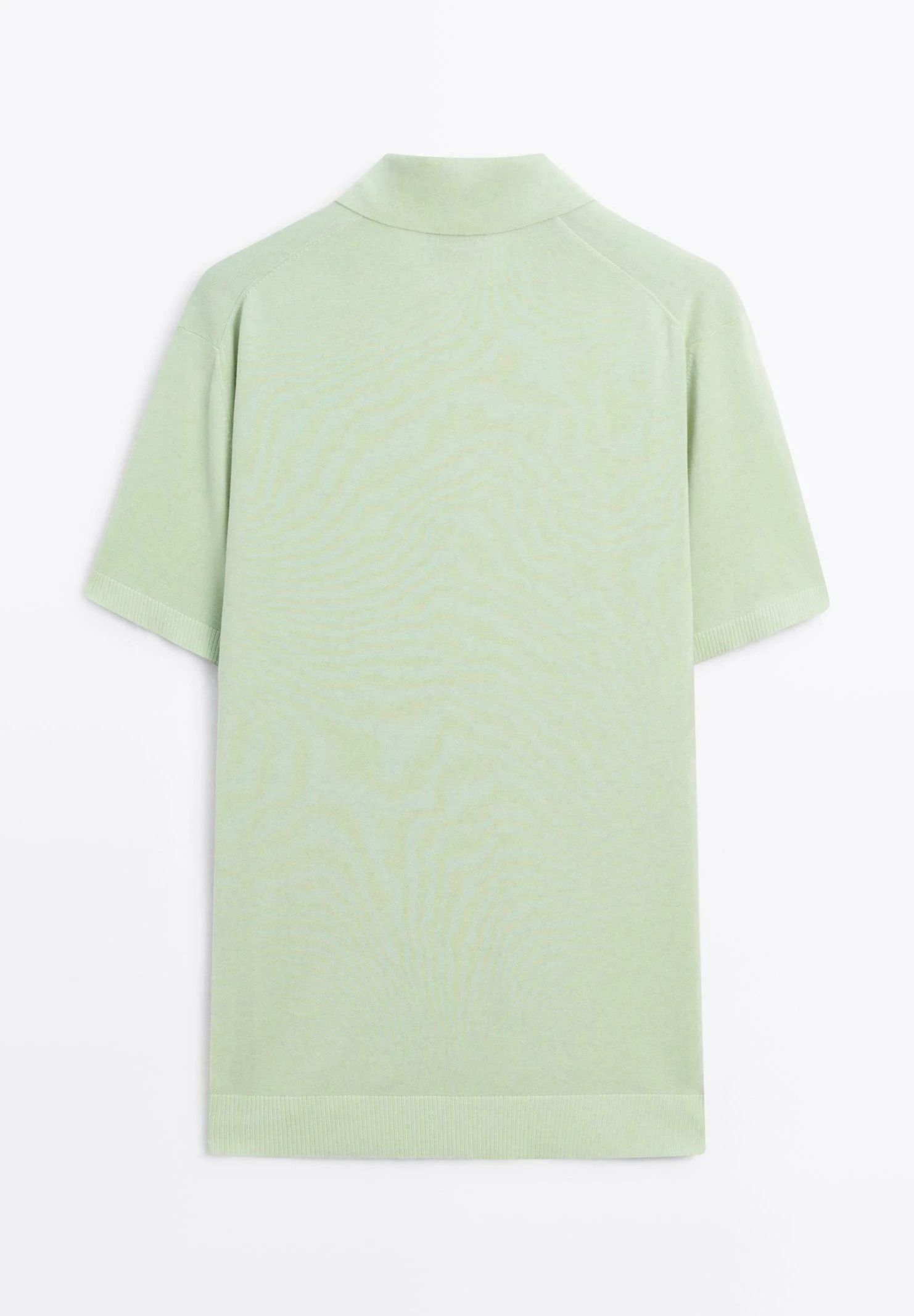 Massimo Dutti SHORT SLEEVE POLO COLLAR - Polo Shirt - Mint 7 Massimo Dutti SHORT SLEEVE POLO COLLAR - Polo Shirt - Mint - Image 5