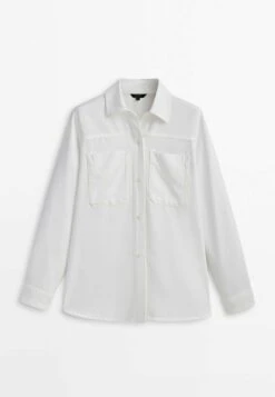 Massimo Dutti With Pockets - Button-Down Blouse -Massimo Dutti Shop 2e20fd0303c24d16ab6c1f531eb4eee0