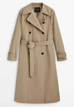 Massimo Dutti Technical With Belt - Trenchcoat - Beige -Massimo Dutti Shop 2e26d2ac0831430097b8fa802c9c39d8