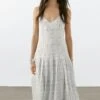 Massimo Dutti FLARED CHECK MIDI - Maxi Dress - White 2 Massimo Dutti FLARED CHECK MIDI - Maxi Dress - White -Massimo Dutti Shop 2e6c9ba3d58e4336becd69e7431ac978