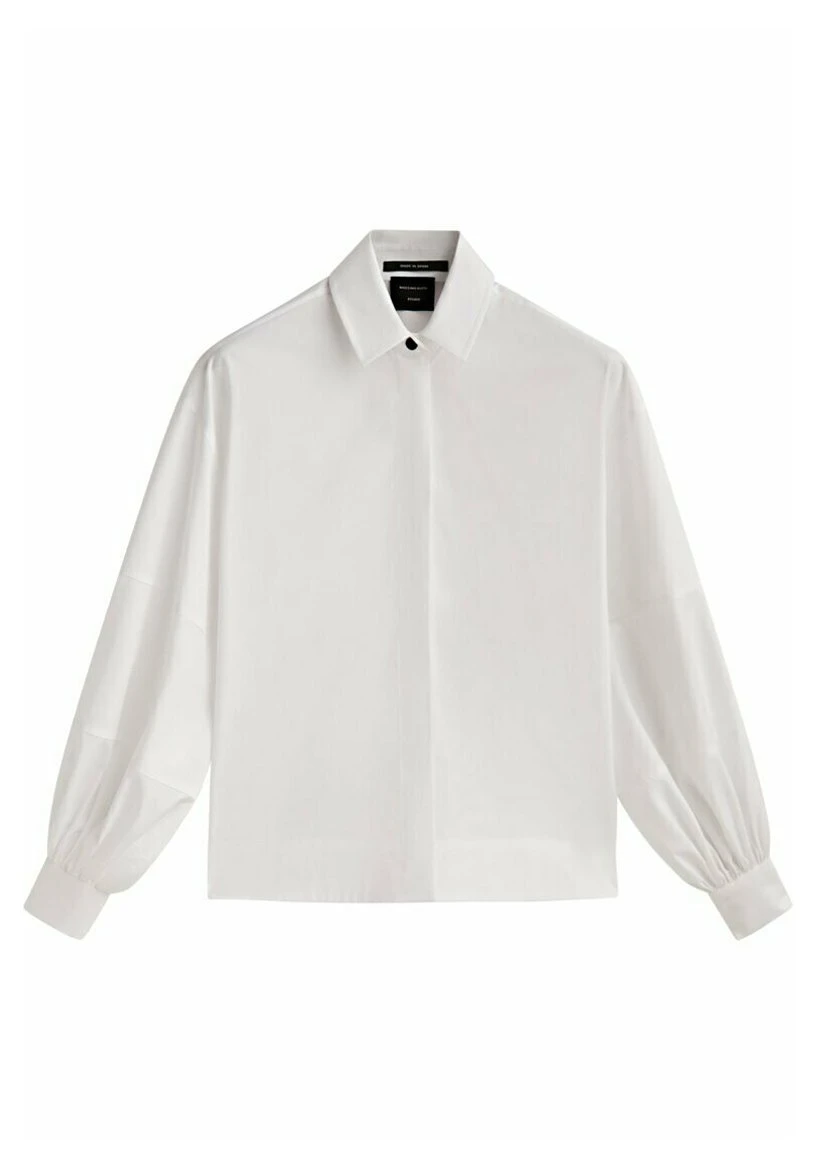 Massimo Dutti StudioWith Sleeve Detail - Button-Down Blouse 7 Massimo Dutti StudioWith Sleeve Detail - Button-Down Blouse - Image 5