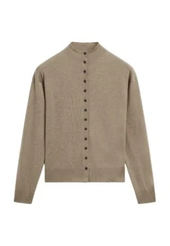 Massimo Dutti BUTTONED WITH MOCK TURTLENECK - Cardigan - Brown -Massimo Dutti Shop 2ea10c4a52a34f8b94fad055b0b51c57