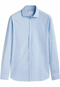 Massimo Dutti Barré Extra-Fine- Shirt - Light Blue -Massimo Dutti Shop 2ea2d02ba8f647ac89f1148c9b99ac2d